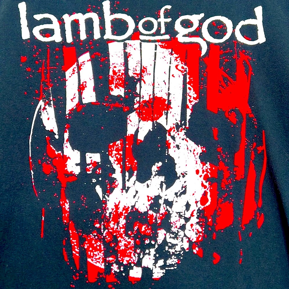 Lamb of God tour shirt